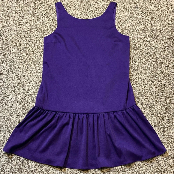 BCBGeneration Amethyst Drop Waist Mini Dress with Low Back - Picture 2 of 10
